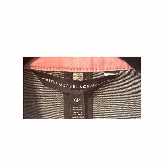 White House Black Market Animal Print Moto Jacket - Picture 5 of 8